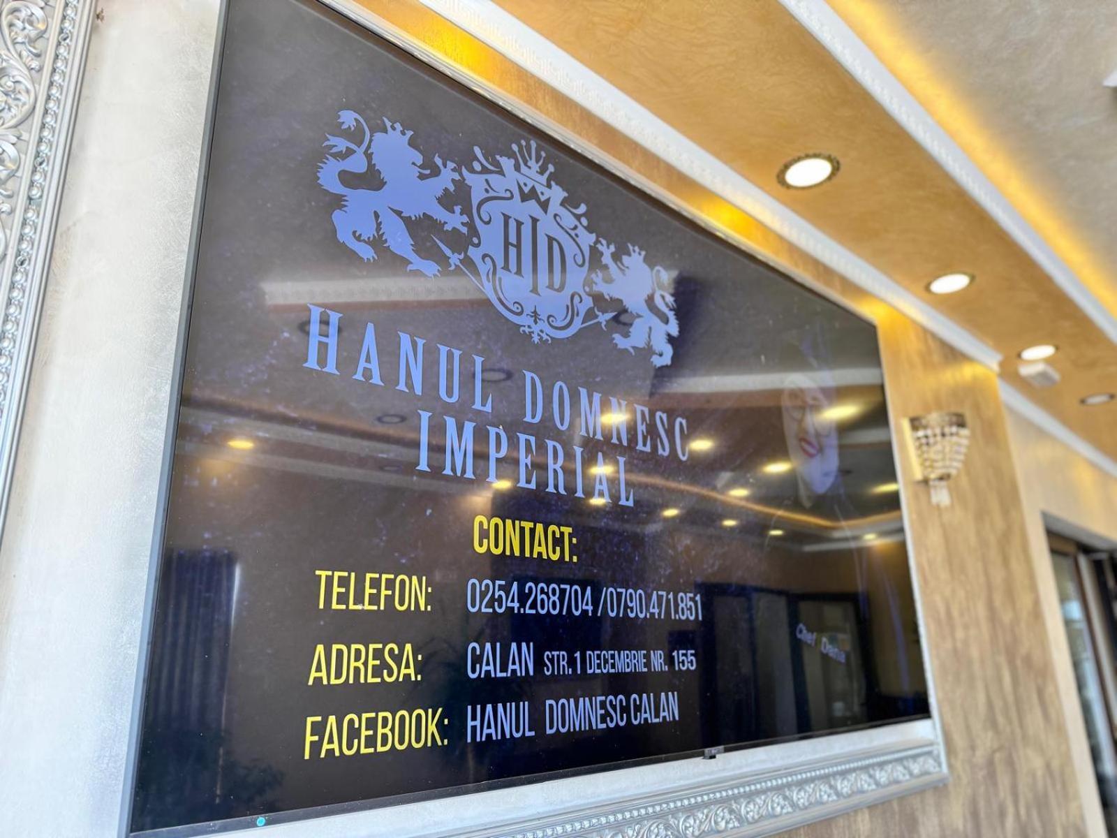 Hanul Domnesc Imperial Hotel & Spa Călan Exteriér fotografie